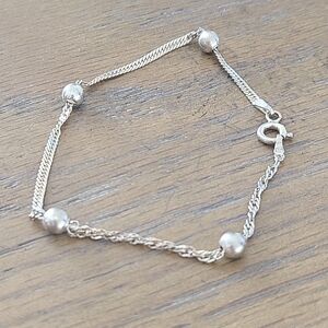 Elegant Silver Bracelet (Real Silver)